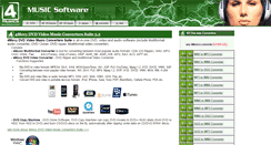Desktop Screenshot of 4musics.com