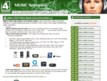 Tablet Screenshot of 4musics.com